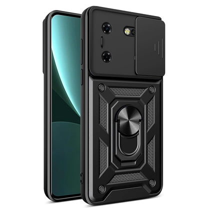 Cover til Tecno Pova 5 Pro, Techsuit, CamShield, Sort