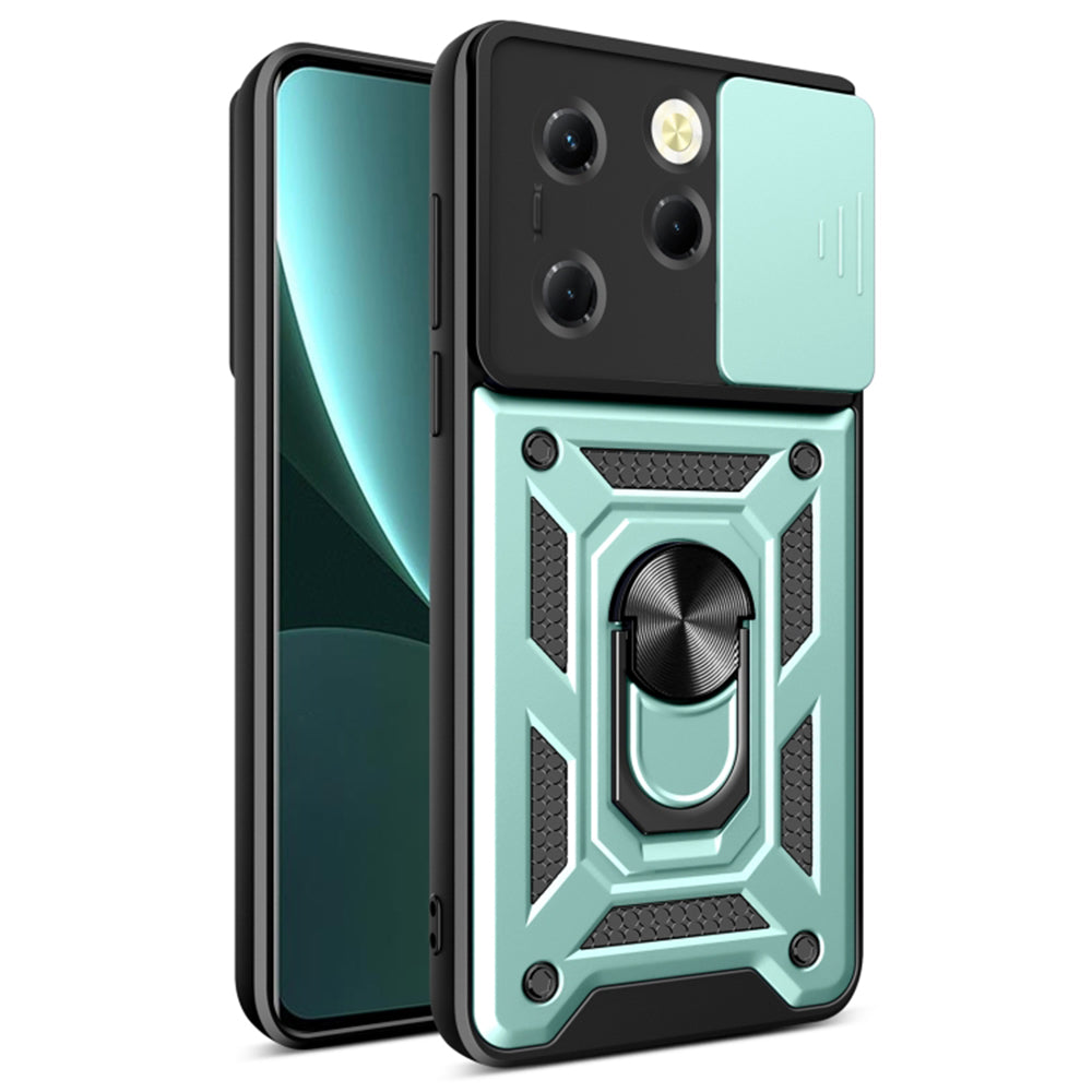 Cover til Tecno Spark 20 Pro / Infinix Hot 40 / Hot 40 Pro, Techsuit, CamShield, Grøn