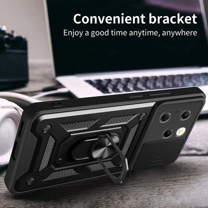 Cover til Tecno Spark 20 Pro / Infinix Hot 40 / Hot 40 Pro, Techsuit, CamShield, Grøn