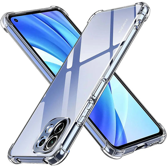 Cover til Xiaomi 11 Lite 5G NE / Mi 11 Lite 5G / 11 Lite, Techsuit, Stødabsorberende Klar, Transparent