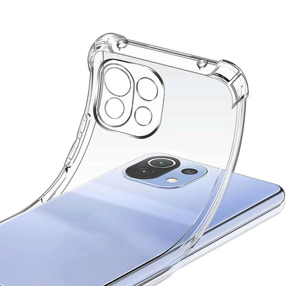 Case for Xiaomi 11 Lite 5G NE / Mi 11 Lite 5G / 11 Lite, Techsuit, Shockproof Clear, Transparent