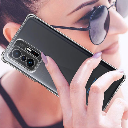 Case for Xiaomi 11T / 11T Pro, Techsuit, Shockproof Clear, Transparent