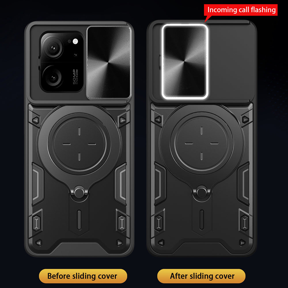 Cover til Xiaomi 13T Pro / 13T, Techsuit, CamGuard Pro, Sort