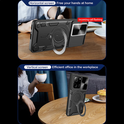 Cover til Xiaomi 13T Pro / 13T, Techsuit, CamGuard Pro, Sort