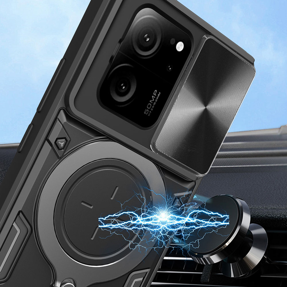 Cover til Xiaomi 13T Pro / 13T, Techsuit, CamGuard Pro, Sort