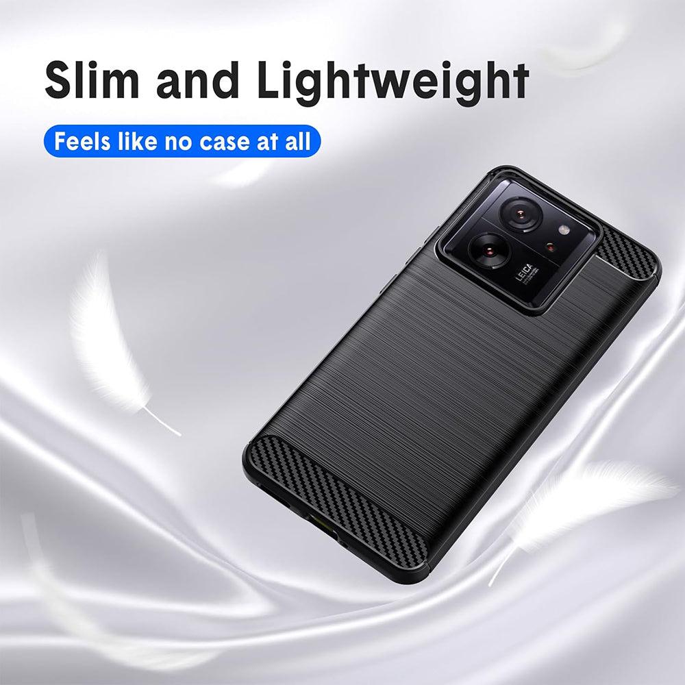 Cover til Xiaomi 13T Pro / 13T, Techsuit, Carbon, Sort
