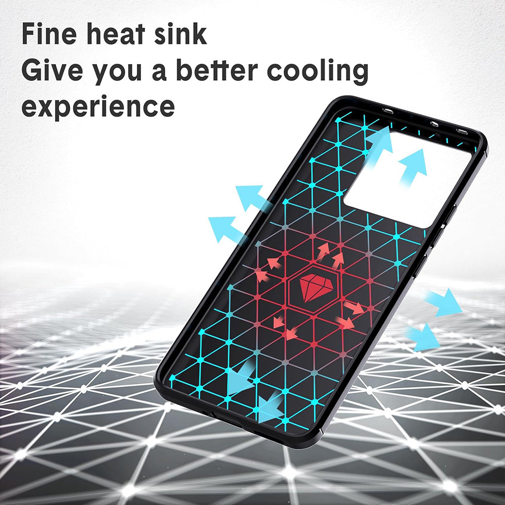 Cover til Xiaomi 13T Pro / 13T, Techsuit, Carbon, Sort