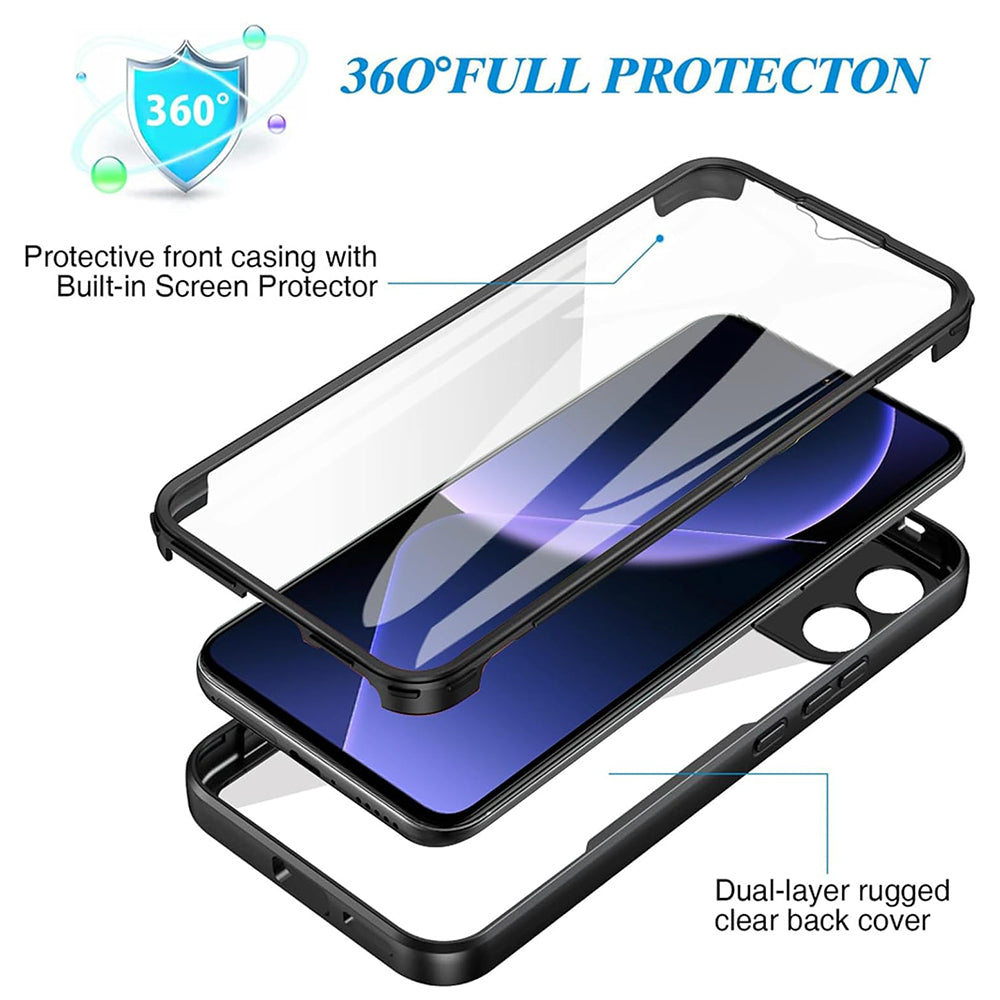 Cover til Xiaomi 13T Pro / 13T, Techsuit, ColorVerse 360, Sort