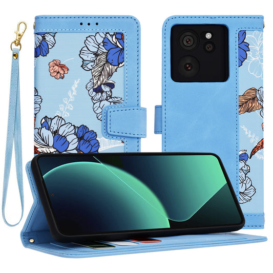 Cover til Xiaomi 13T Pro / 13T, Techsuit, FlipCraft, Blå