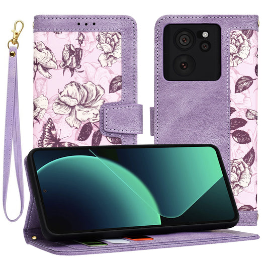 Cover til Xiaomi 13T Pro / 13T, Techsuit, FlipCraft, Lilla