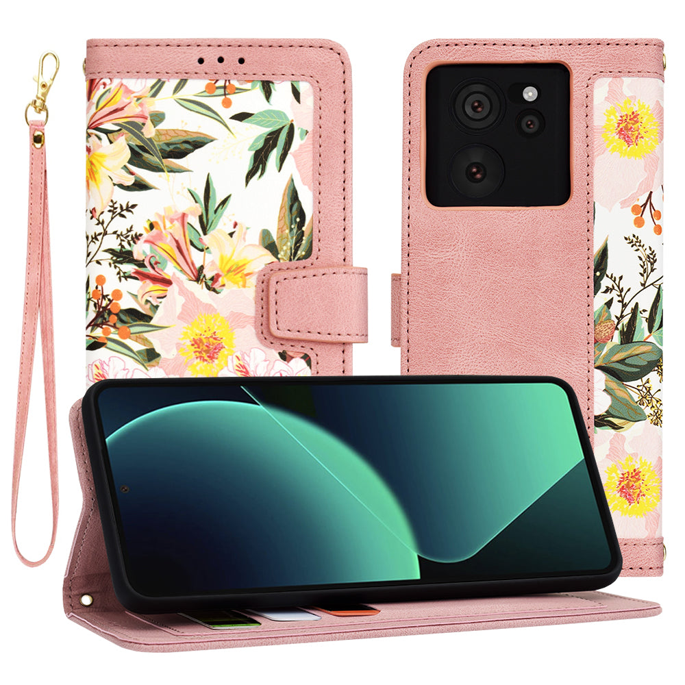 Cover til Xiaomi 13T Pro / 13T, Techsuit, FlipCraft, Pink