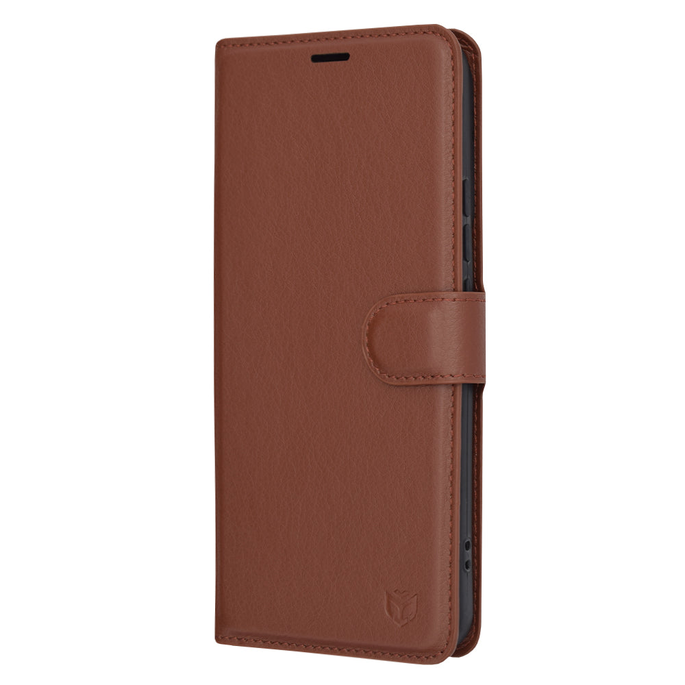 Cover til Xiaomi 14 Pro, Techsuit, Leather Folio, Brun