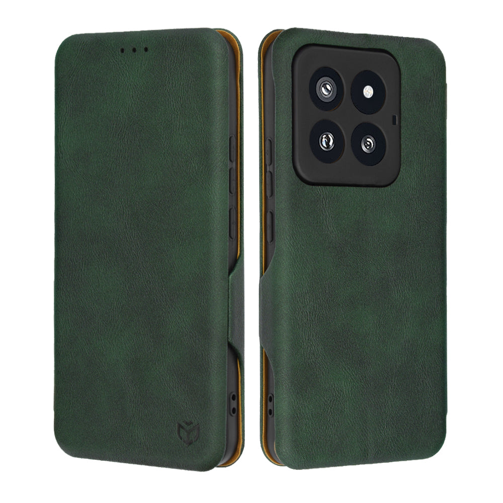 Cover til Xiaomi 14 Pro, Techsuit, Safe Wallet Plus, Grøn