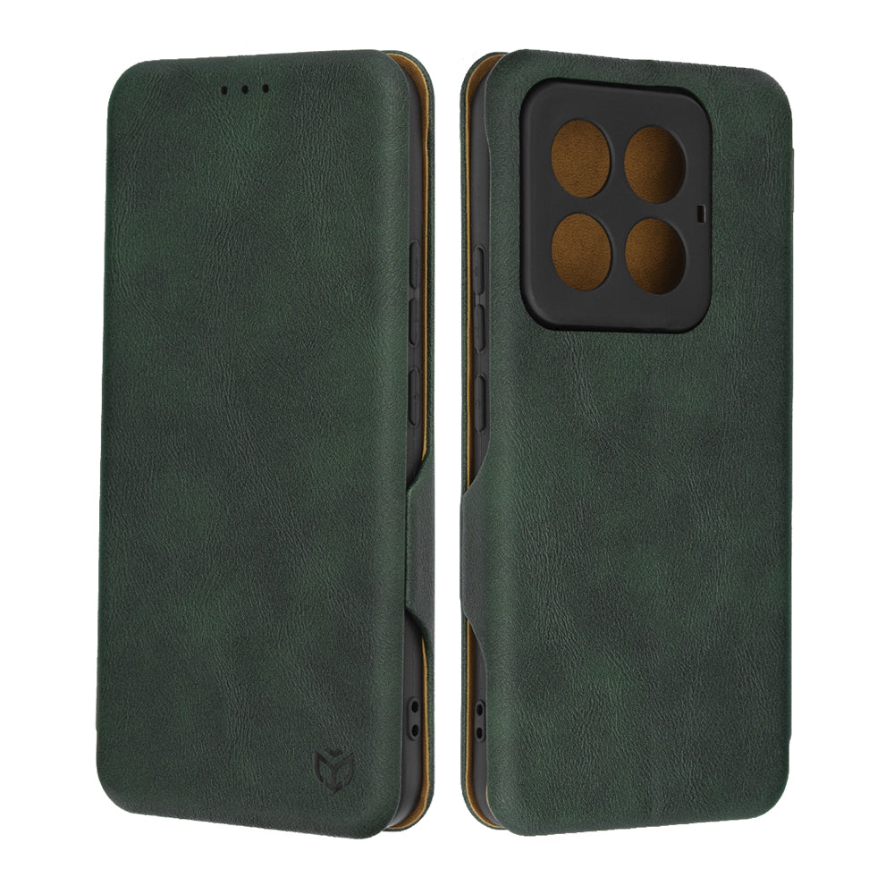 Cover til Xiaomi 14 Pro, Techsuit, Safe Wallet Plus, Grøn