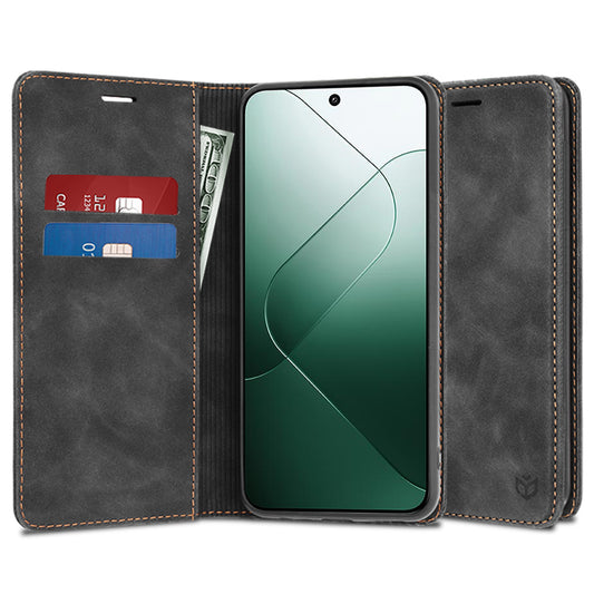 Cover til Xiaomi 14, Techsuit, Confy, Sort