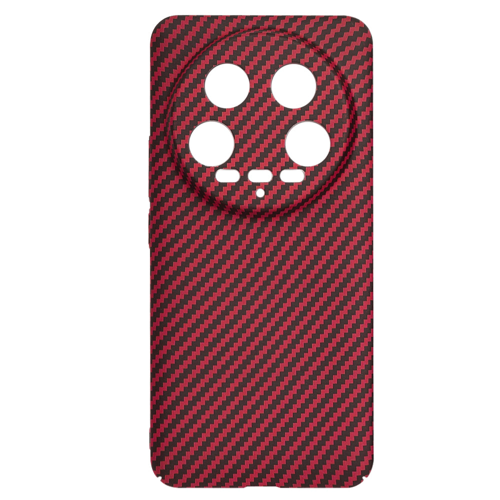 Cover til Xiaomi 14 Ultra, Techsuit, Carbonite FiberShell, Rød
