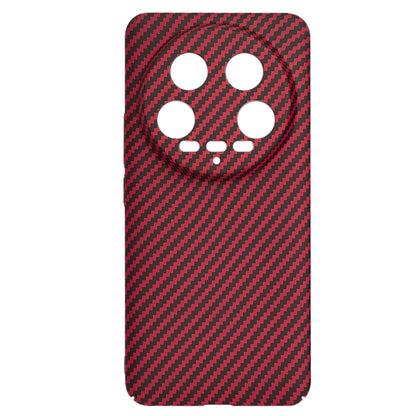 Cover til Xiaomi 14 Ultra, Techsuit, Carbonite FiberShell, Rød