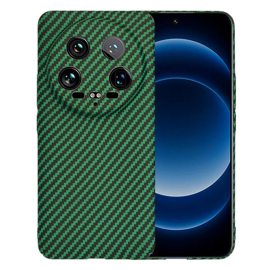 Cover til Xiaomi 14 Ultra, Techsuit, Carbonite FiberShell, Grøn