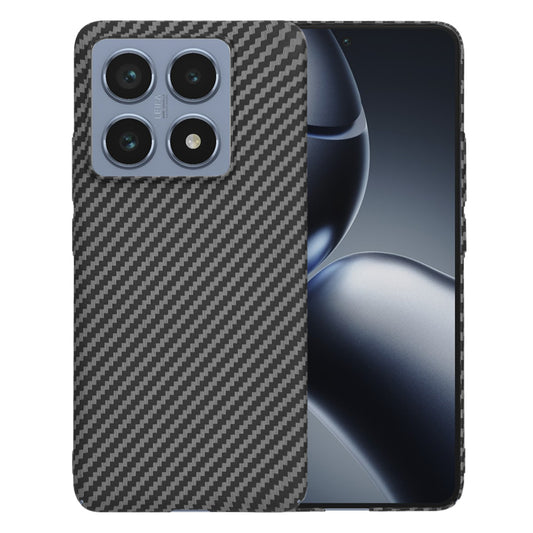 Case for Xiaomi 14T Pro, Techsuit, Carbonite FiberShell, Black