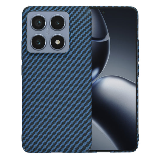 Case for Xiaomi 14T Pro, Techsuit, Carbonite FiberShell, Turquoise