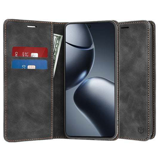 Cover til Xiaomi 14T Pro, Techsuit, Confy, Sort