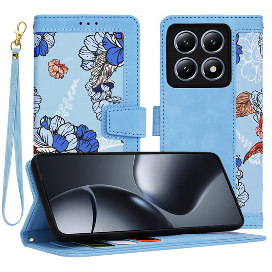 Case for Xiaomi 14T Pro, Techsuit, FlipCraft, Blue
