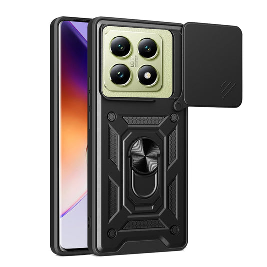 Cover til Xiaomi 14T, Techsuit, CamShield, Sort