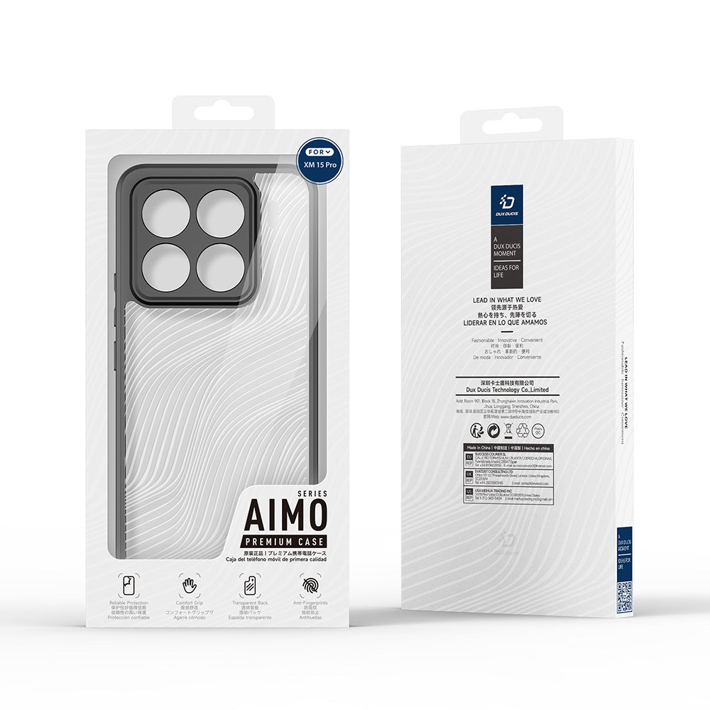 Cover til Xiaomi 15 Pro, DUX DUCIS, Aimo, Sort
