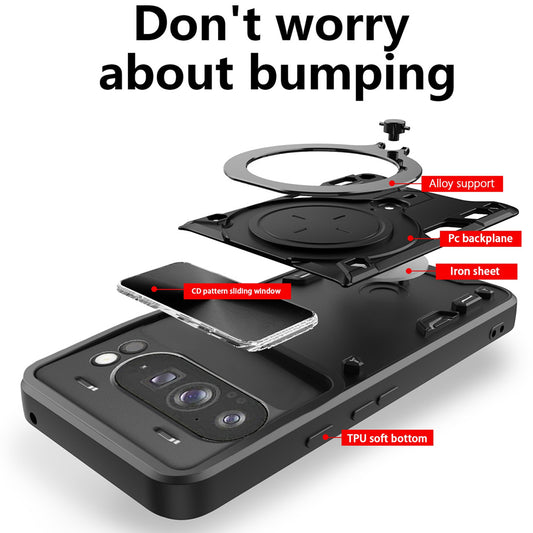 Cover til Xiaomi 15 Pro, Techsuit, CamGuard Pro, Lilla