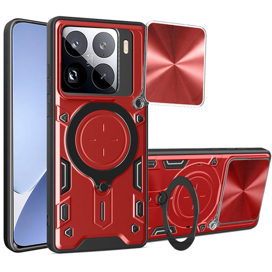 Cover til Xiaomi 15 Pro, Techsuit, CamGuard Pro, Rød