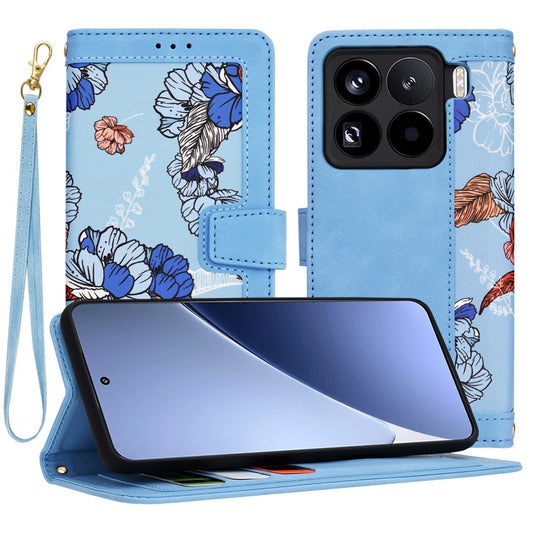 Cover til Xiaomi 15 Pro, Techsuit, FlipCraft, Blå