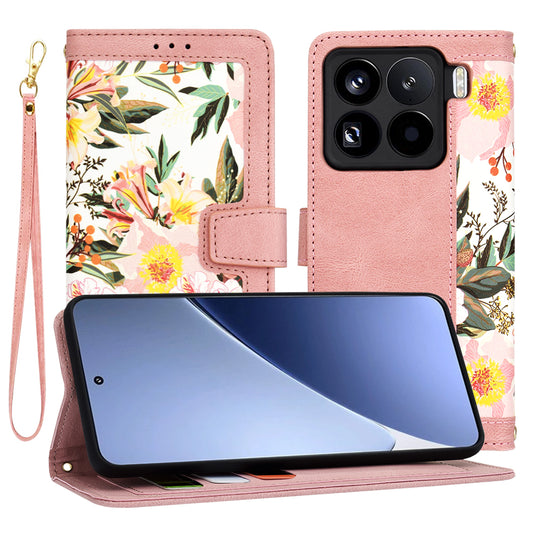 Cover til Xiaomi 15 Pro, Techsuit, FlipCraft, Pink