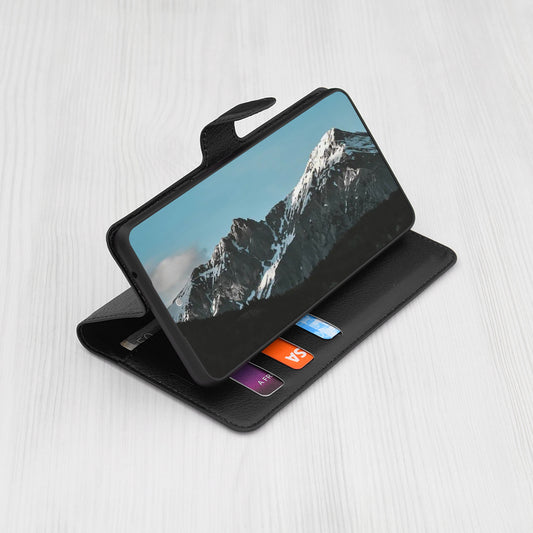 Cover til Xiaomi 15 Pro, Techsuit, Leather Folio, Sort