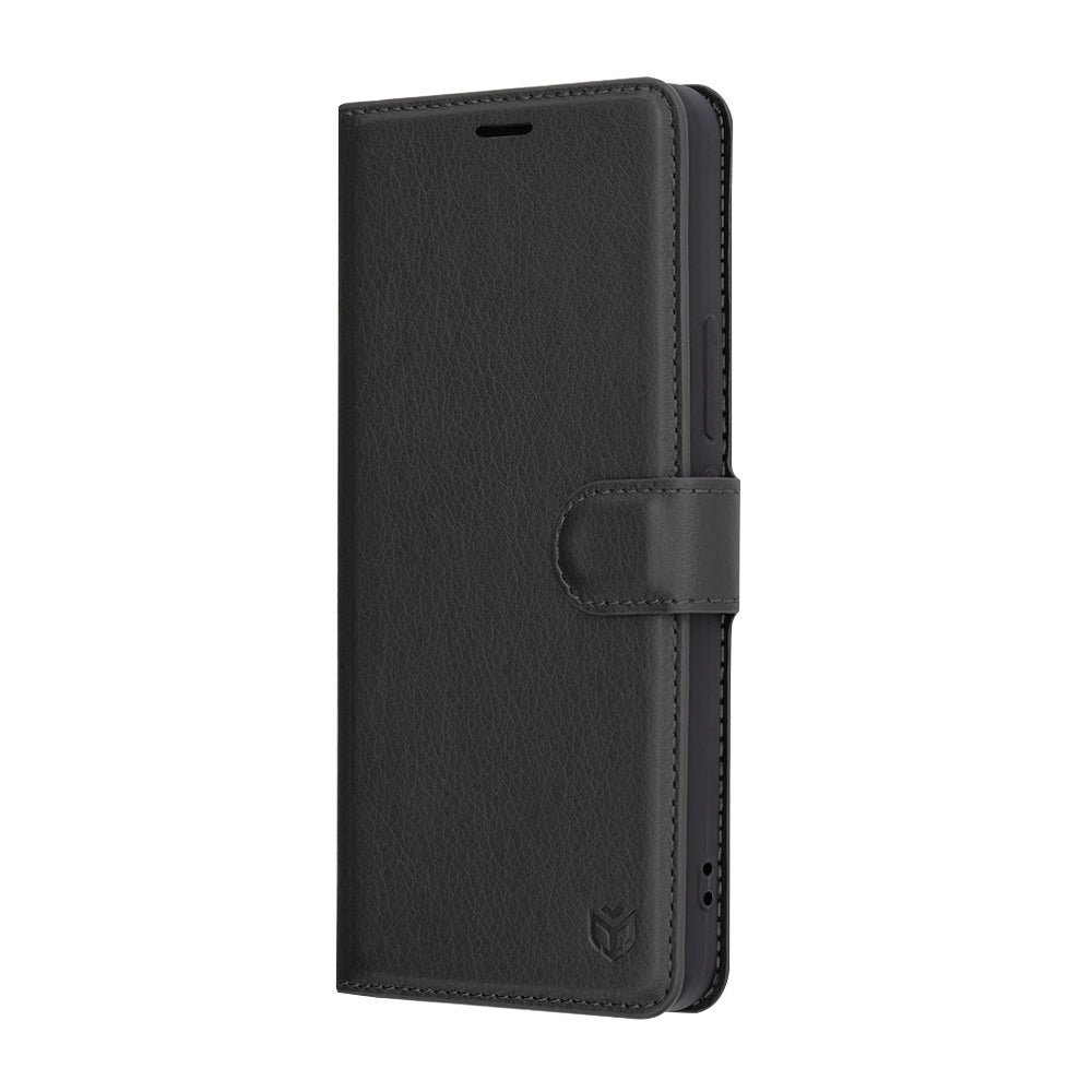 Cover til Xiaomi 15 Pro, Techsuit, Leather Folio, Sort