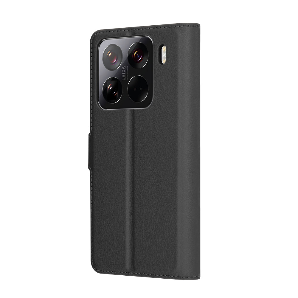 Cover til Xiaomi 15 Pro, Techsuit, Leather Folio, Sort