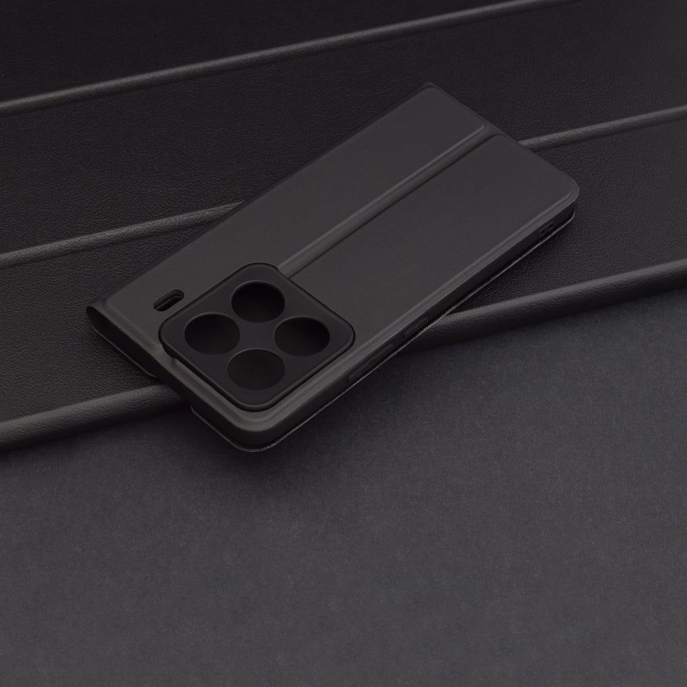 Cover til Xiaomi 15 Pro, Techsuit, Magskin Book, Sort