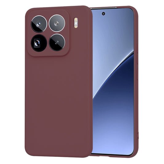 Cover til Xiaomi 15 Pro, Techsuit, SoftFlex, Vinrød