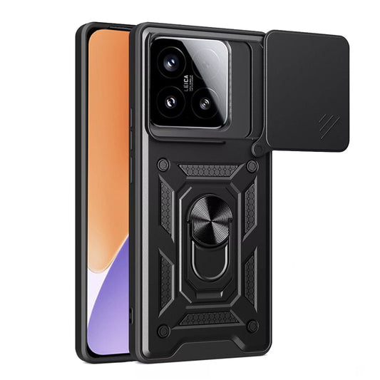 Cover til Xiaomi 15, Techsuit, CamShield, Sort