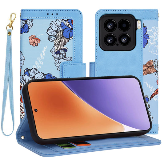 Cover til Xiaomi 15, Techsuit, FlipCraft, Blå