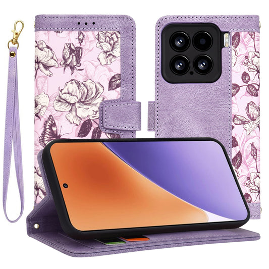 Cover til Xiaomi 15, Techsuit, FlipCraft, Lilla