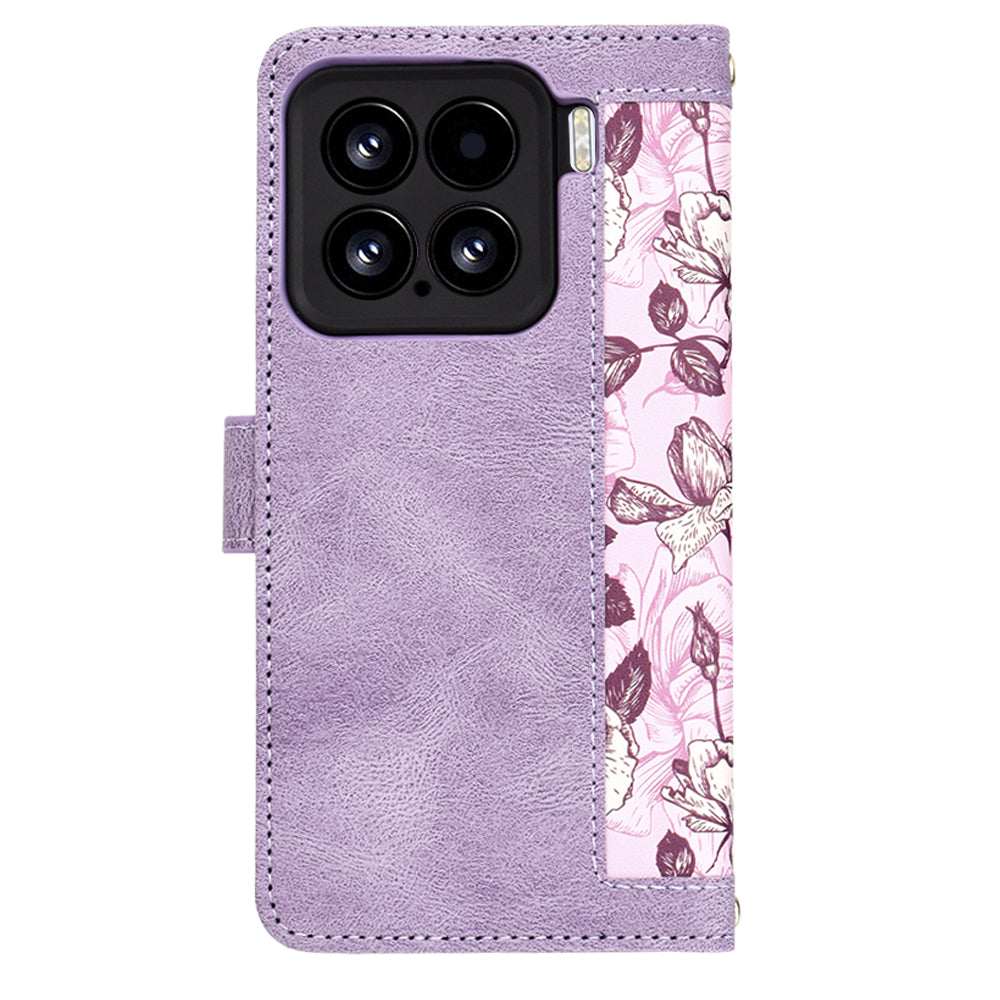 Cover til Xiaomi 15, Techsuit, FlipCraft, Lilla