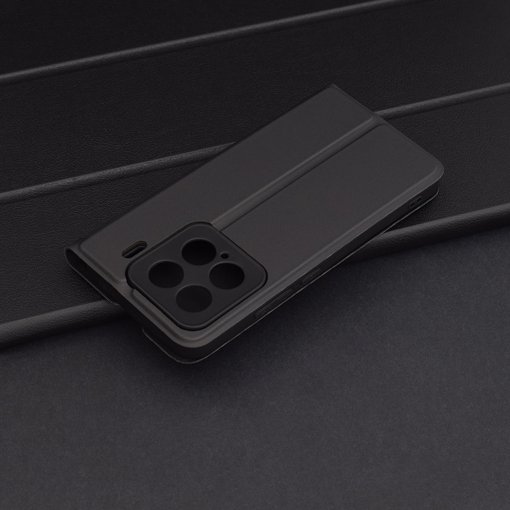 Cover til Xiaomi 15, Techsuit, Magskin Book, Sort
