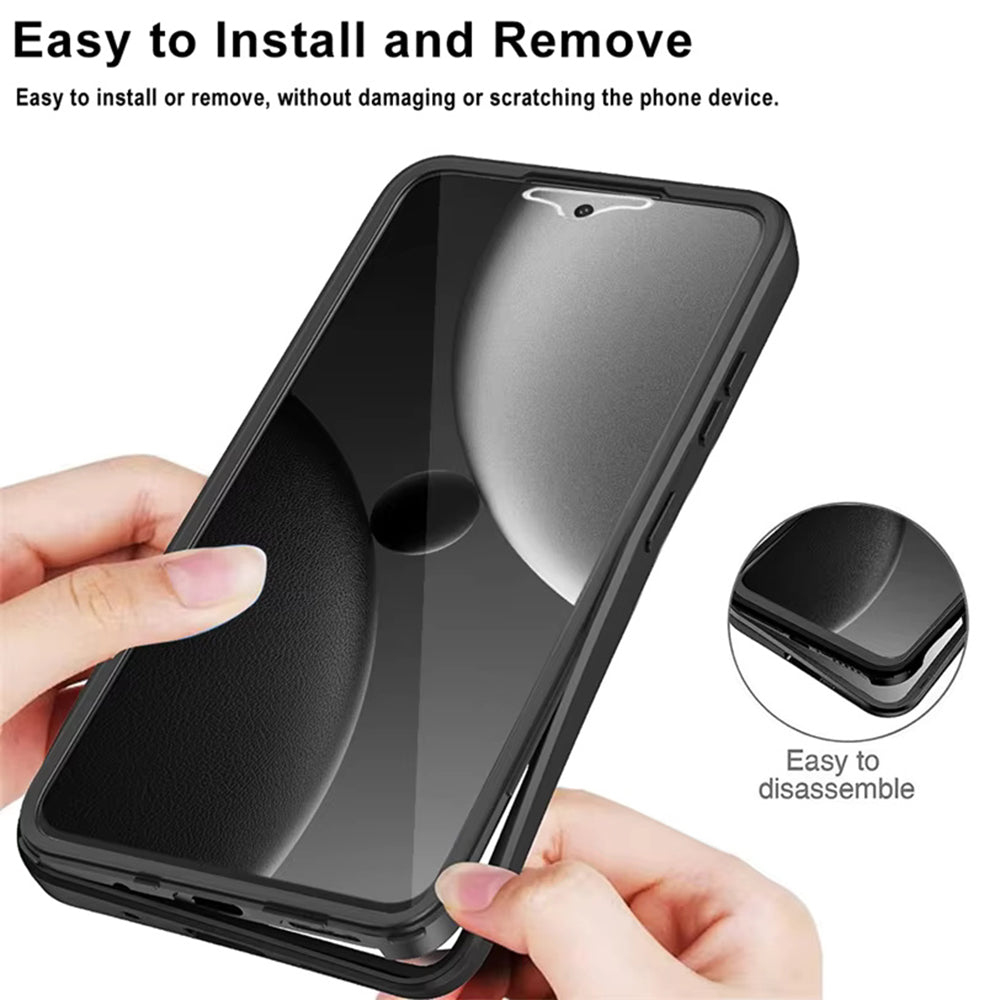 Cover til Xiaomi 15 Ultra, Techsuit, ColorVerse 360, Sort