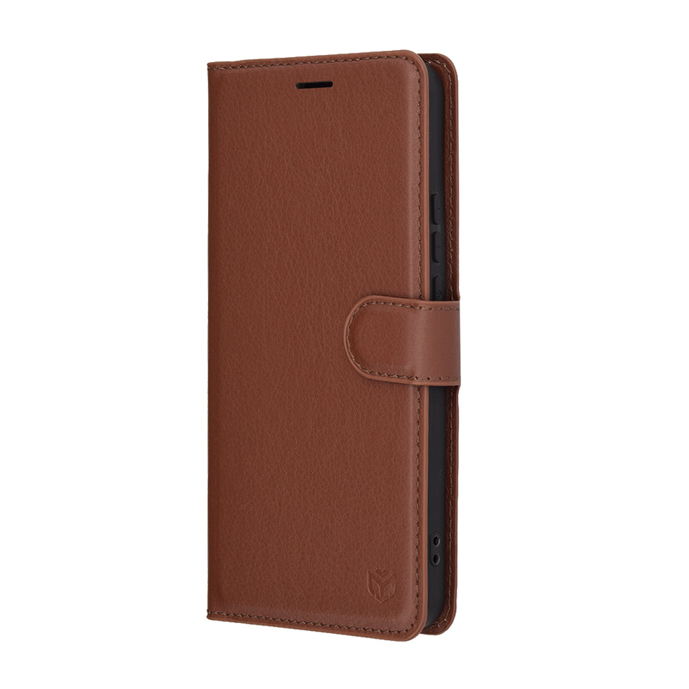 Cover til Xiaomi 15 Ultra, Techsuit, Leather Folio, Brun