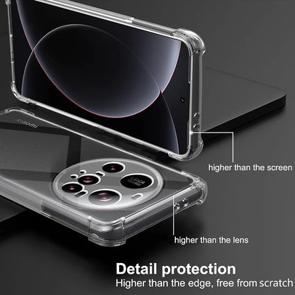 Cover til Xiaomi 15 Ultra, Techsuit, Stødabsorberende Klar, Transparent