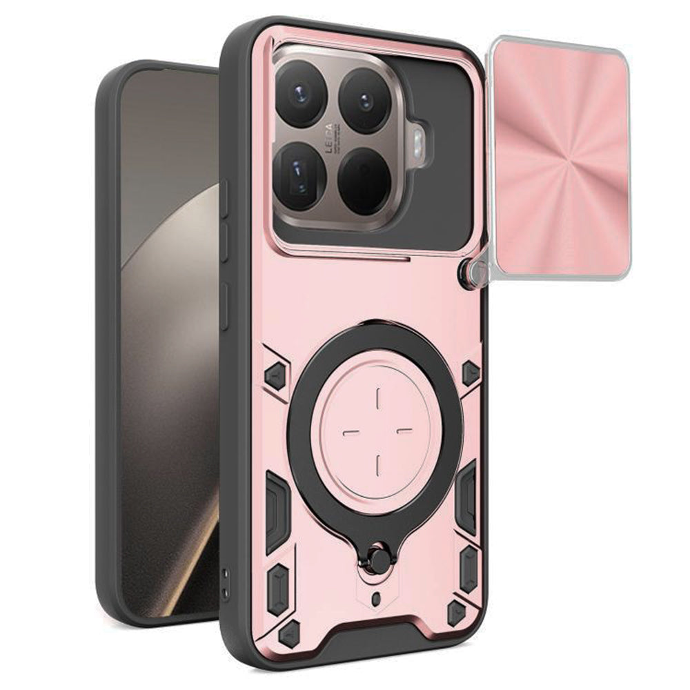 Etui til Xiaomi 15T Pro, Techsuit, CamGuard Pro, Pink