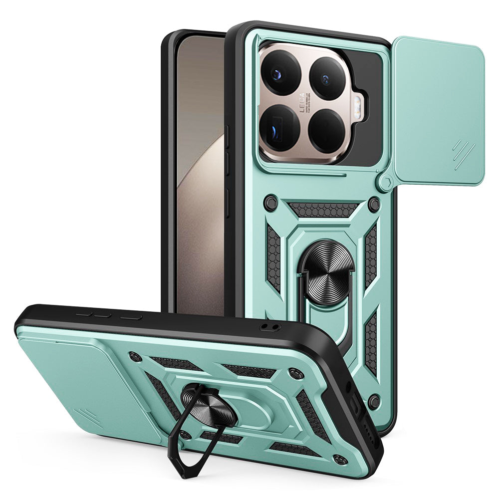 Etui til Xiaomi 15T Pro, Techsuit, CamShield, Grøn