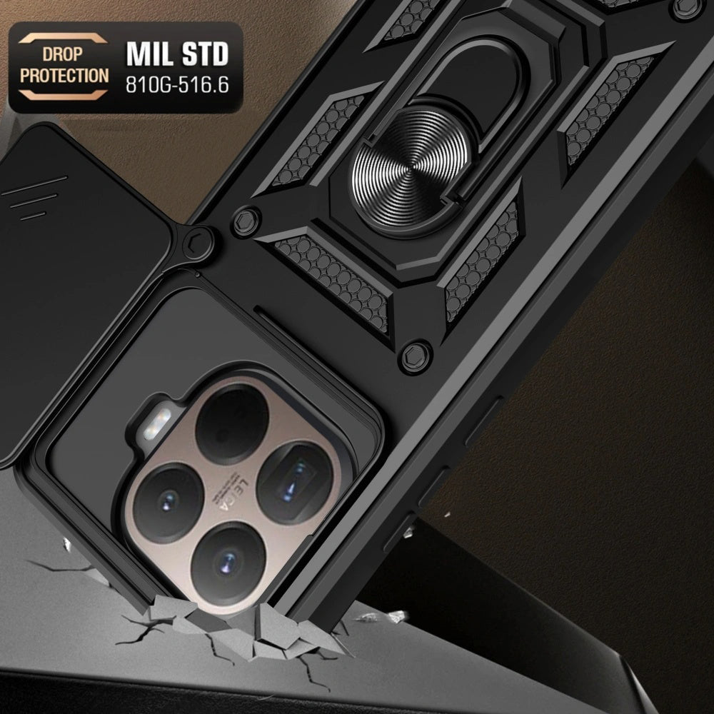 Etui til Xiaomi 15T Pro, Techsuit, CamShield, Grøn