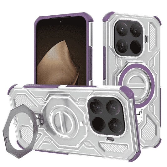 Case for Xiaomi 15T Pro, Techsuit, Carbon Shield Pro, Purple