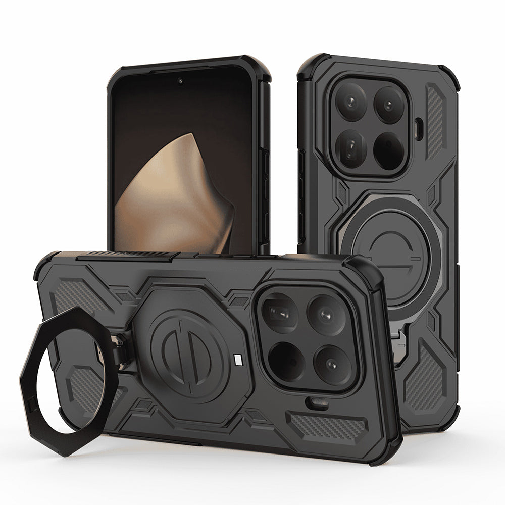 Cover til Xiaomi 15T Pro, Techsuit, Carbon Shield Pro, Sort